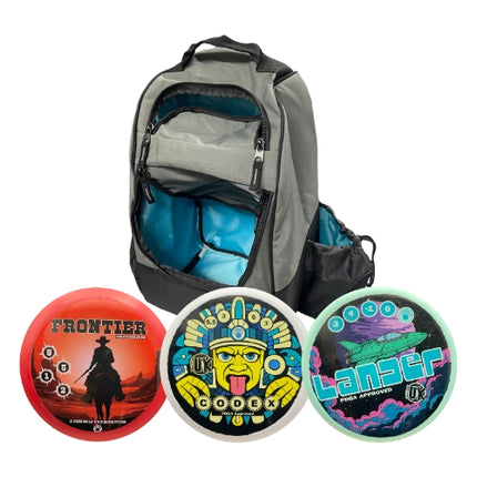 DGUK 3 Disc & Chariot Bag Starter Set