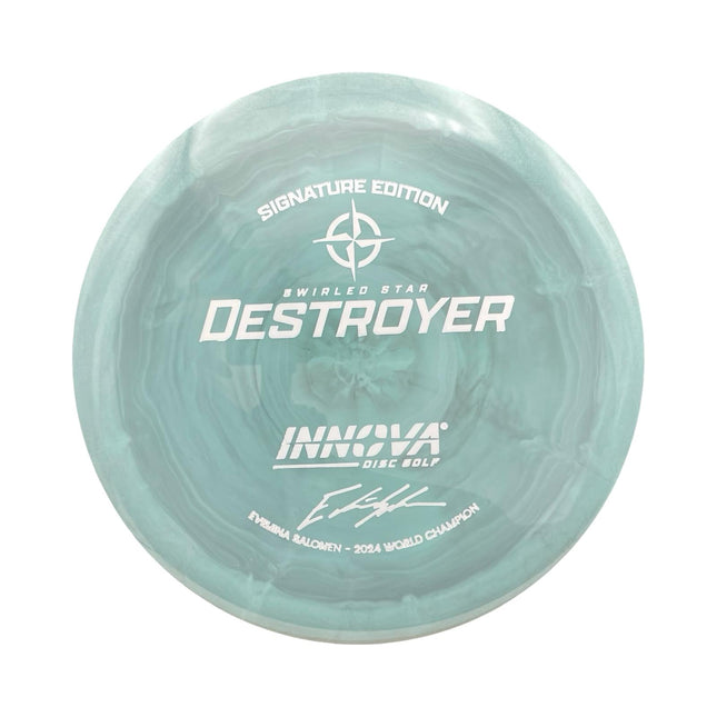 Destroyer Eveliina Salonen FPO World Champion 2024 Signature Swirly Star