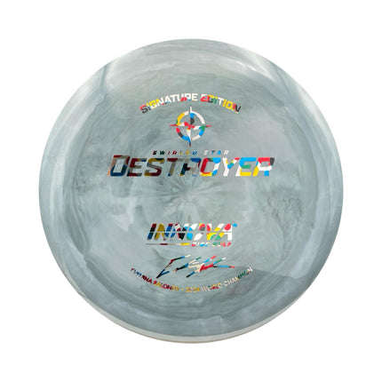 Destroyer Eveliina Salonen FPO World Champion 2024 Signature Swirly Star