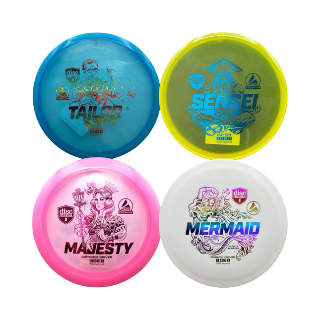 Discmania 4 Disc Starter Pack (Unboxed)