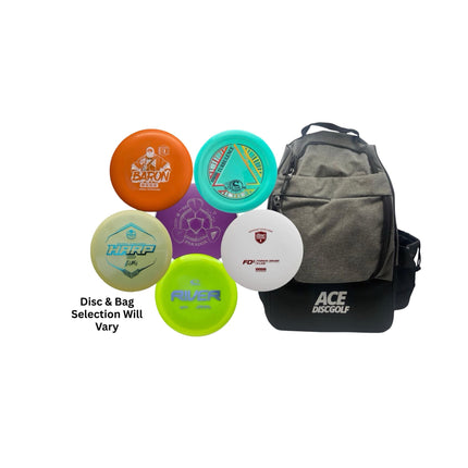 Beginners Taster Set - Bag Plus 6 Discs - Ace Disc Golf