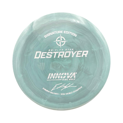 Destroyer Eveliina Salonen FPO World Champion 2024 Signature Swirly Star - Ace Disc Golf