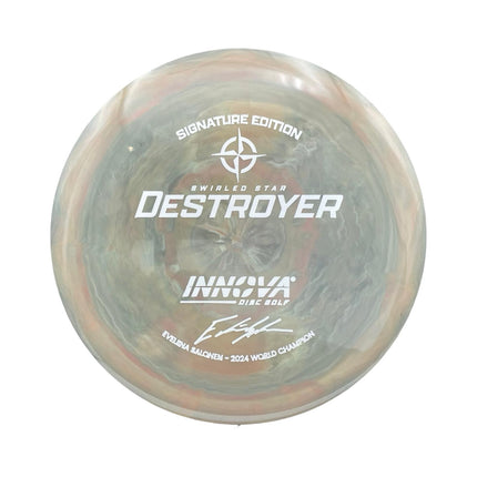 Destroyer Eveliina Salonen FPO World Champion 2024 Signature Swirly Star - Ace Disc Golf