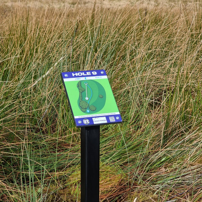 DGUK Ground Install Tee Post - Ace Disc Golf