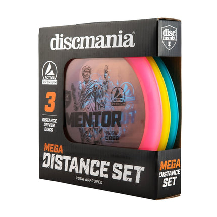 Discmania Active Premium Mega Distance 3 Disc Set