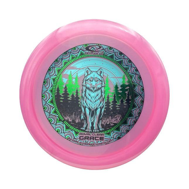 Grace Kristin Latt 2026 Team Series 2xWorld Champion Royal Clear - Ace Disc Golf