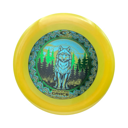 Grace Kristin Latt 2026 Team Series 2xWorld Champion Royal Clear - Ace Disc Golf
