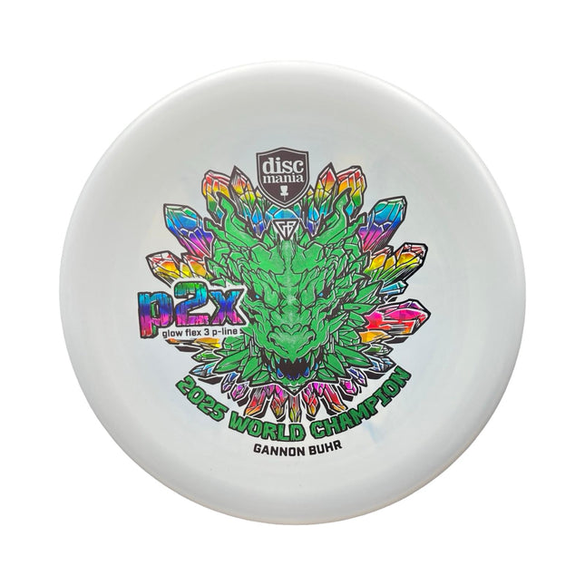 P2X Gannon Buhr 2025 World Champion P-Line Flex 3 Glow - Ace Disc Golf