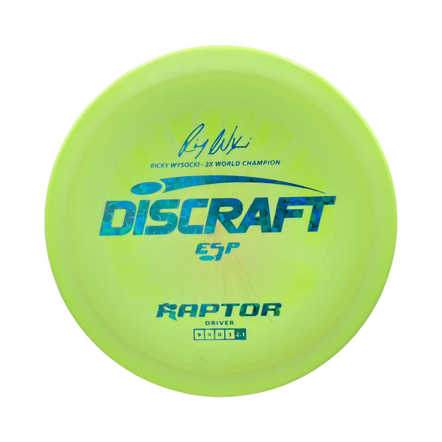 Raptor ESP Ricky Wysocki 2 x World Champion - Ace Disc Golf