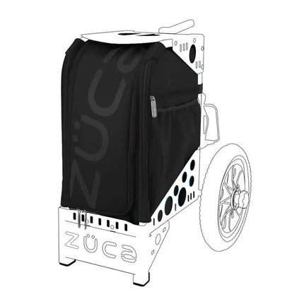 ZÜCA Disc Golf Cart Bag Insert - Covert & Black