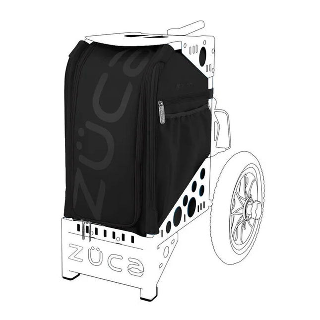 ZÜCA Disc Golf Cart Bag Insert - Covert & Black