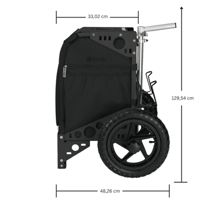 ZÜCA Disc Golf Cart Bag Insert - Covert & Black - Ace Disc Golf