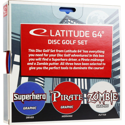 Latitude64 Beginner SPZ Disc Golf Set - Ace Disc Golf