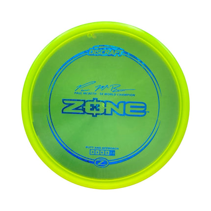 Zone Paul McBeth Signature Z - Ace Disc Golf